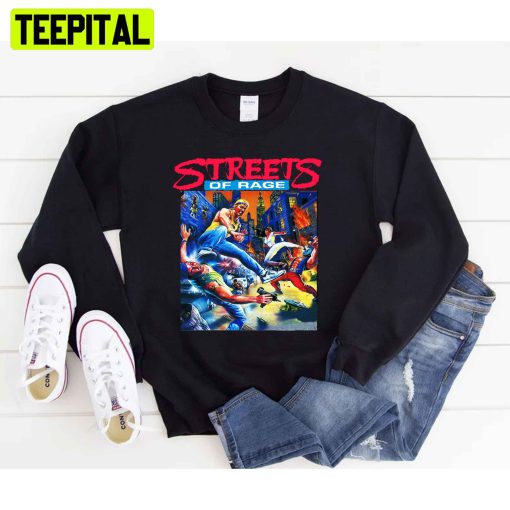 Streets Of Rage Cover Art Unisex T-Shirt