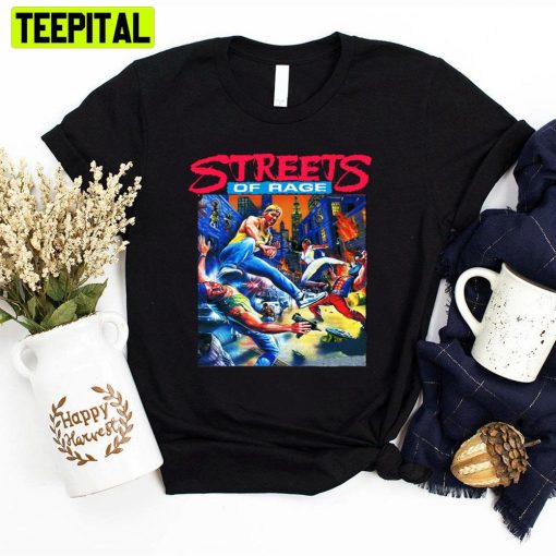 Streets Of Rage Cover Art Unisex T-Shirt