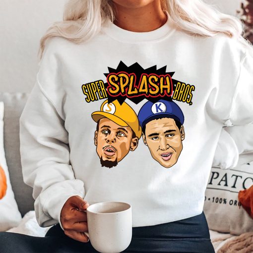 Super Splash Bros Klay Thompson x Stephen Curry Golden State Warriors Unisex T-Shirt