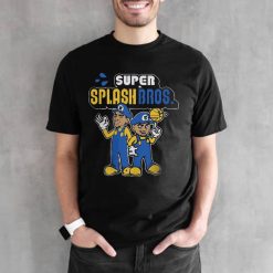 Super Splash Bros Stephen Curry Klay Thompson Golden State Warriors Unisex T-Shirt