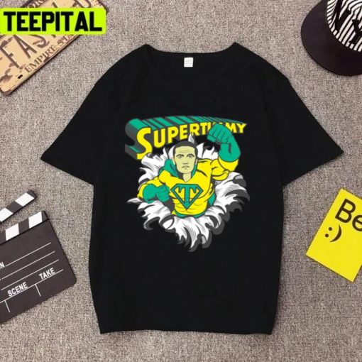 Super Timmy Logo Green Gold Everton Unisex T-Shirt