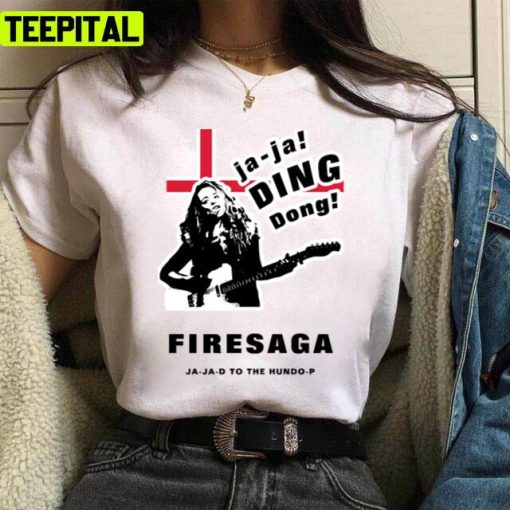 Surprise Fire Saga Ja Ja Ding Dong Halloween Holiday Eurovision Design Unisex T-Shirt