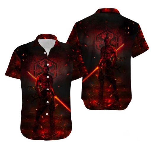 SW Darth Maul Hawaiian Shirt