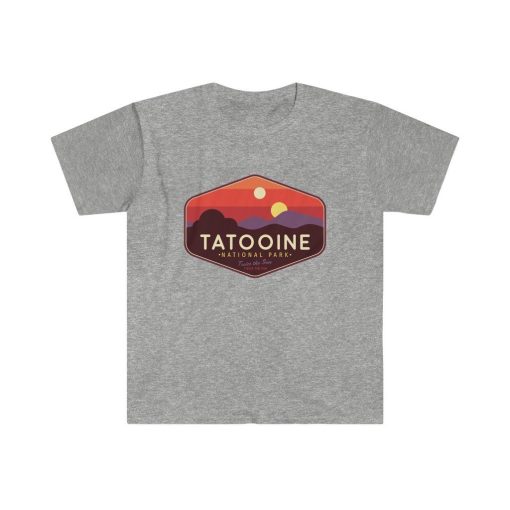 Tatooine Sunset Star Wars Tatooine Luke Skywalker Disney Unisex T-Shirt