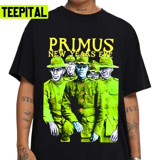 Tenro Greens Woods Primus Retro Rock Band Unisex T-Shirt