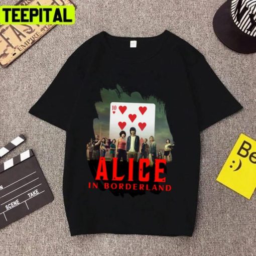 The 10 Heart Card Alice In Borderland Unisex T-Shirt