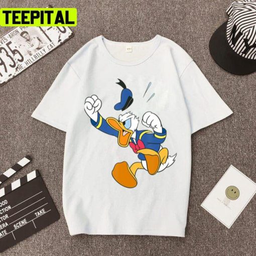 The Angry Duck Donald Duck Disney Cartoon Unisex T-Shirt