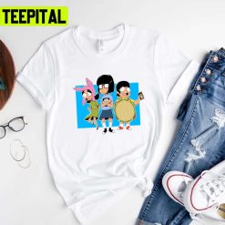 The Belcher Kids Louise Tina & Gene Bobs Burgers Unisex T-Shirt