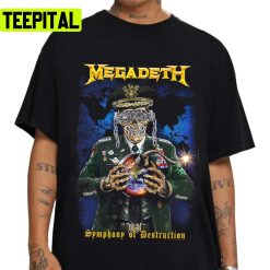 The Earth Symphony Megadeth Music Band Unisex T-Shirt