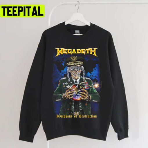 The Earth Symphony Megadeth Music Band Unisex T-Shirt