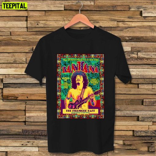 The Fillmore East Santana Unisex T-Shirt