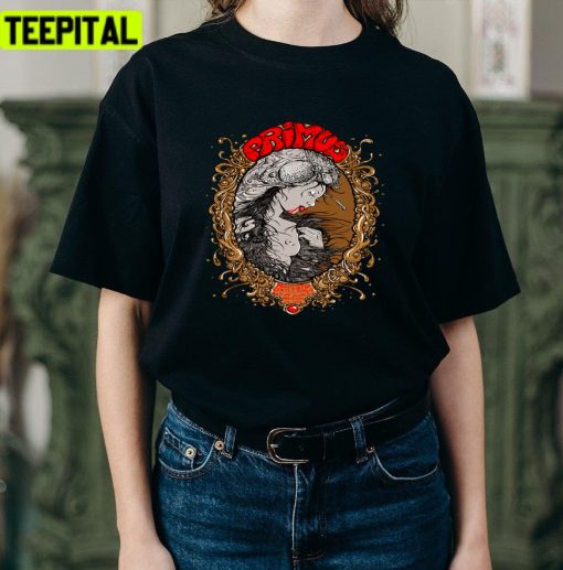 The Girl Art Primus Retro Rock Band Unisex T-Shirt