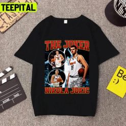 The Joker Basketball Denver Signature Vintage Retro 80s 90s Nikola Jokic Unisex T-Shirt