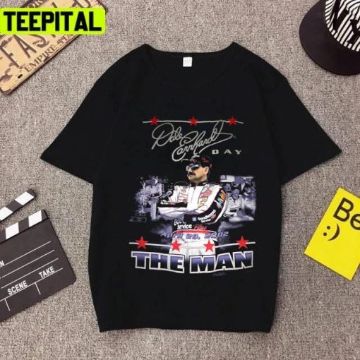 The Man Day Thrift Vintage Dale Earnhardt Nascar Unisex T-Shirt