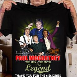 The Man The Myth The Legend Thank You For The Memories Paul Mccartney Unisex T-Shirt