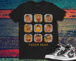 The Muppets Fozzie Bear Moods Box Up Funny Face Unisex T-Shirt