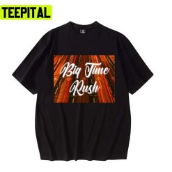 The Rush Hours Big Time Rush Btr Retro Rock Band Unisex T-Shirt