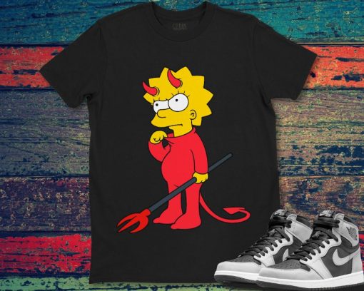 The Simpsons Lisa Devil Suit Funny Unisex Gift T-Shirt