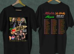 The Stadium Tour 2022 Def Leppard Motley Crue Design Unisex T-Shirt