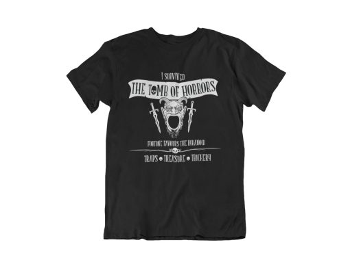 The Tomb of Horrors DD  Dungeons and Dragons Inspired T-Shirt