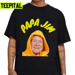 The Yellow Hoodie Papa Jim Graphic Unisex T-Shirt