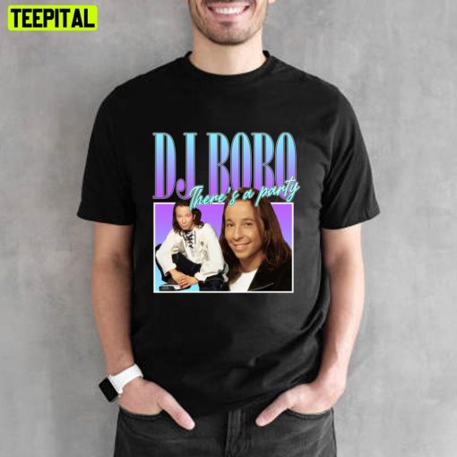 There’s A Party Dj Bobo 90s Style Eurodance Unisex T-Shirt