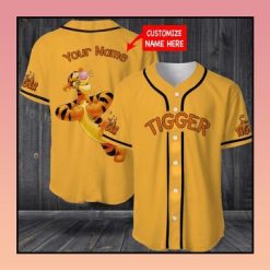 Tigger Baseball Jersey custom name PK12