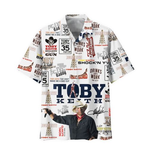 Toby Keith Hawaiian Shirt Limited Edition HA33