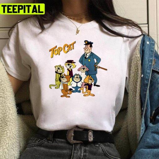 Top Cat Vintage Retro Cartoon Summer Unisex T-Shirt