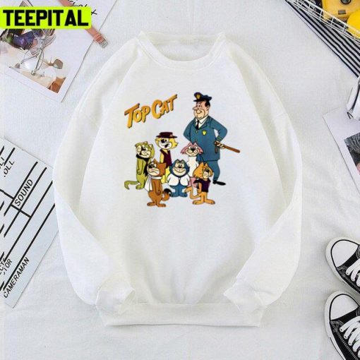 Top Cat Vintage Retro Cartoon Summer Unisex T-Shirt