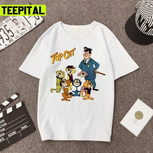 Top Cat Vintage Retro Cartoon Summer Unisex T-Shirt