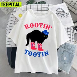 Trending Rootin Tootin Cowboy Cat Unisex T-Shirt