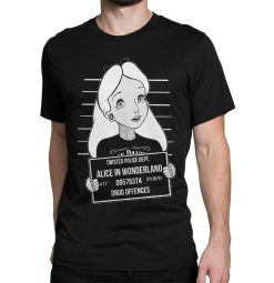 Twisted Police Dept Alice in Wonderland T-Shirt