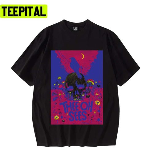 Tyall Segall Thee Oh Sees Colorful Art Unisex T-Shirt