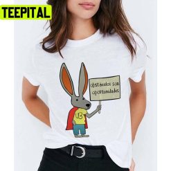 Ultra Bunny With A Sign Rick Flag Unisex T-Shirt