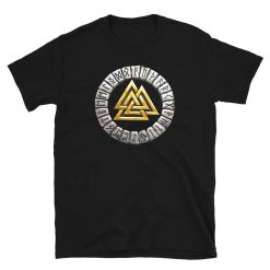 Valknut Pendant Talisman Unisex T-Shirt