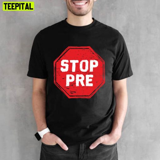 Vintage Art Stop Pre For Runners Unisex T-Shirt