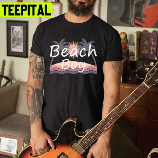 Vintage Beach Boy Unisex T-Shirt