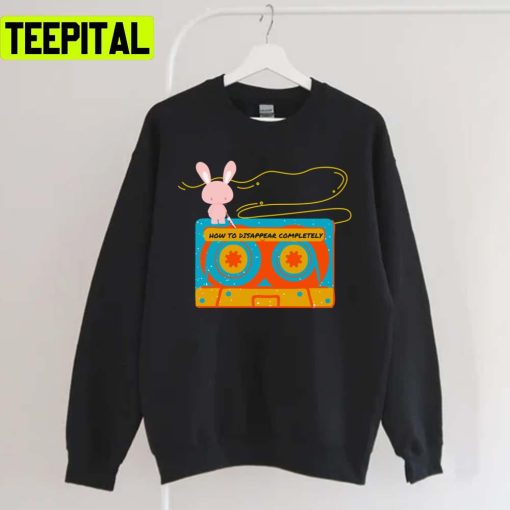 Vintage Cassette Tape Mixtape Creepy Bunny Retro Radiohead Rap Rock Music Unisex T-Shirt