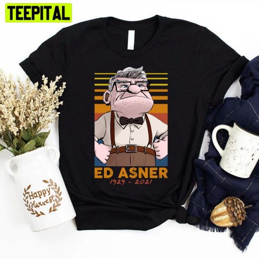 Vintage Design Ed Asner 1929 2021 Unisex T-Shirt