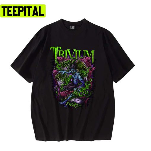 Vintage Design Of Trivium Rock Band Vintage Unisex T-Shirt