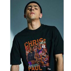 Vintage Graphic Chris Paul Phoenix Suns Basketball Unisex Unisex T-Shirt