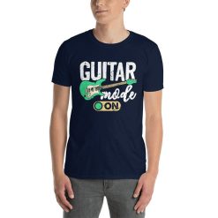 Vintage Guitar Mode On Creative Guitarist Composer Musician Songwriter Rock Jazz Blues Music Lover Rockstar Band Stage Gifts T-Shirt