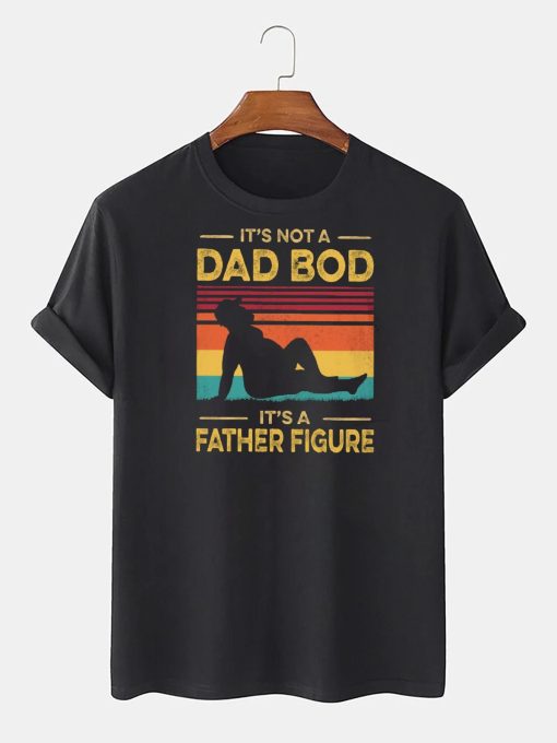 Vintage It’s Not A Dad Bod It’s A Father Figure Unisex T-Shirt