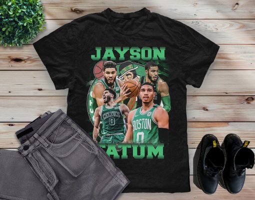 Vintage Jayson Tatum Big Logo Boston Celtics Basketball Unisex T-Shirt