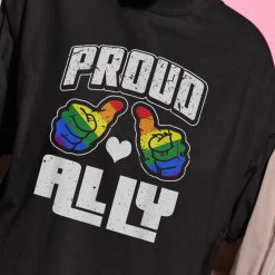 Vintage Lgbt Proud Ally Pride Month Unisex T-Shirt