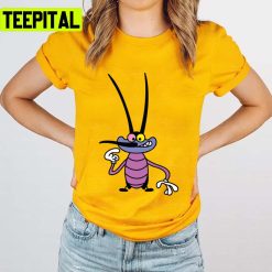 Vintage Oggy And The Cockroaches Merch Cute Unisex T-Shirt