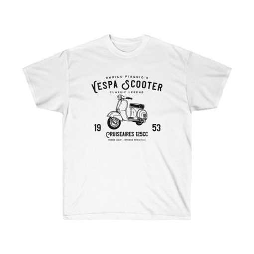 Vintage Piaggio Vespa Scooter 1953 125cc T-Shirt