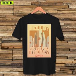 Vintage Portal Propaganda Turrets Unisex T-Shirt