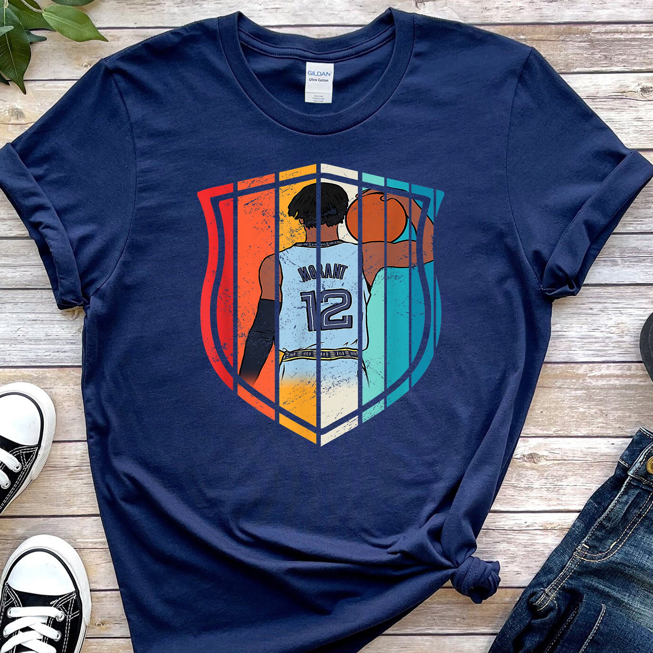 Vintage Style Ja Morant Grizzlies Memphis Basketball Unisex T-Shirt